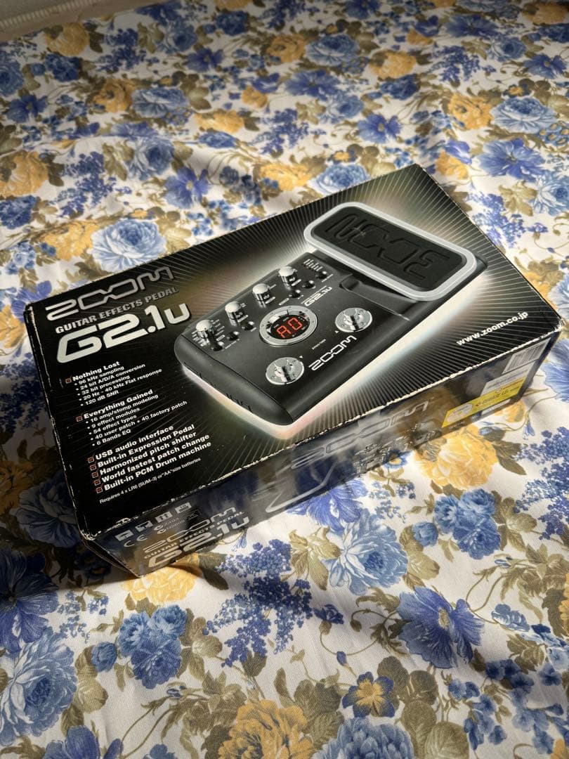 (値下げしました)美品　ZOOM G2.1u ギターエフェクター