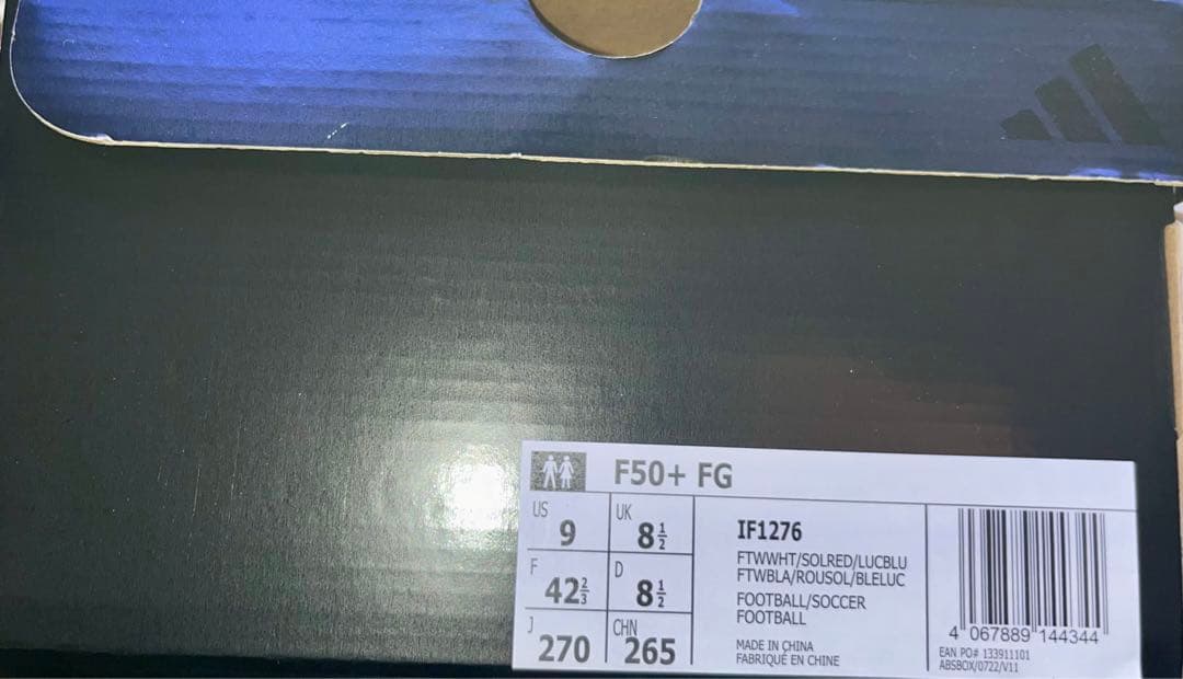 adidas F50＋ FG adizero アディゼロ 27cm 限定 新品