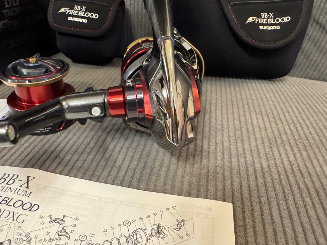 限定品　シマノ BB-X TECHNIUM FIRE BLOOD C3000