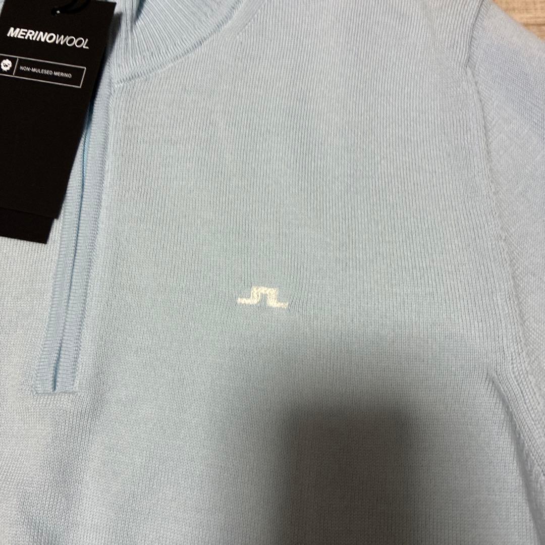 定価3万未使用 jリンドバーグ Kian zipped セーター ハーフジップS