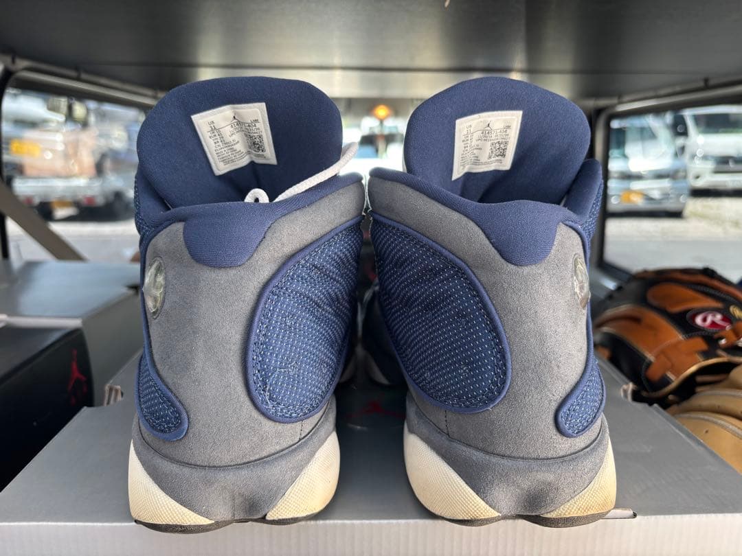 jordan13 フリント　青色　ブルー　ジョーダン　シュプリーム
