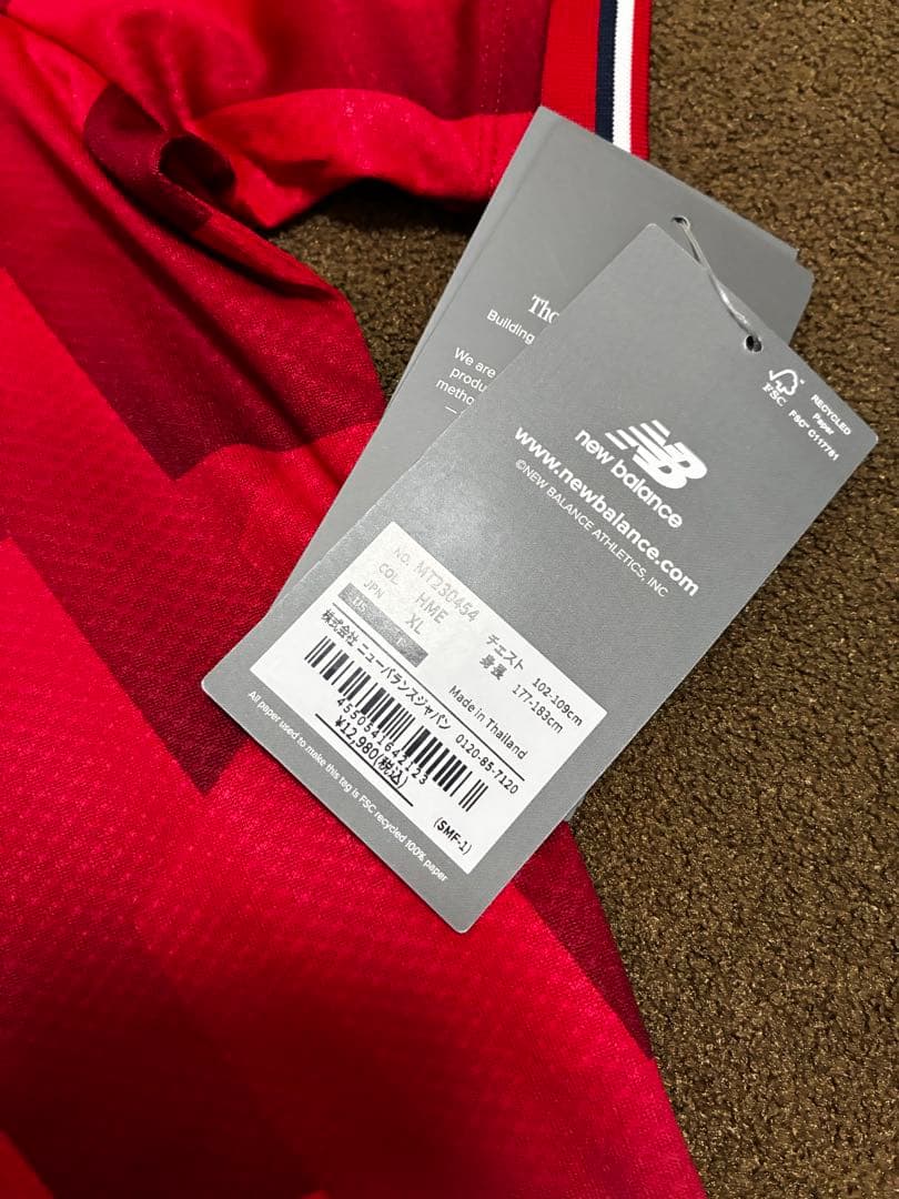 【新品・未使用】LOSC リール　25-26ホーム　ユニフォーム XLサイズ