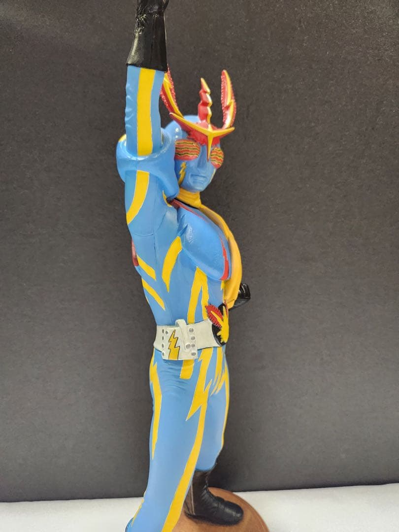 ボークス　イナズマン　ソフビ１／6 プロ製作完成品　ライジン号付属　丁寧な塗装