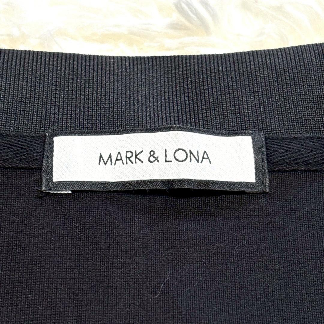 まりも様 MARK&LONA　スカル刺繍 ブラックポロシャツ　L 韓国限定