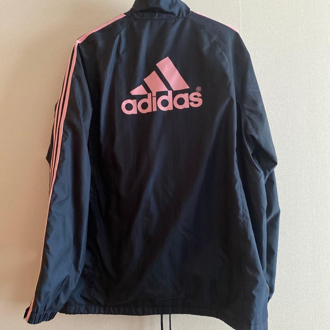 adidas CLOU365 ピステ 上下セットネイビー/ピンク