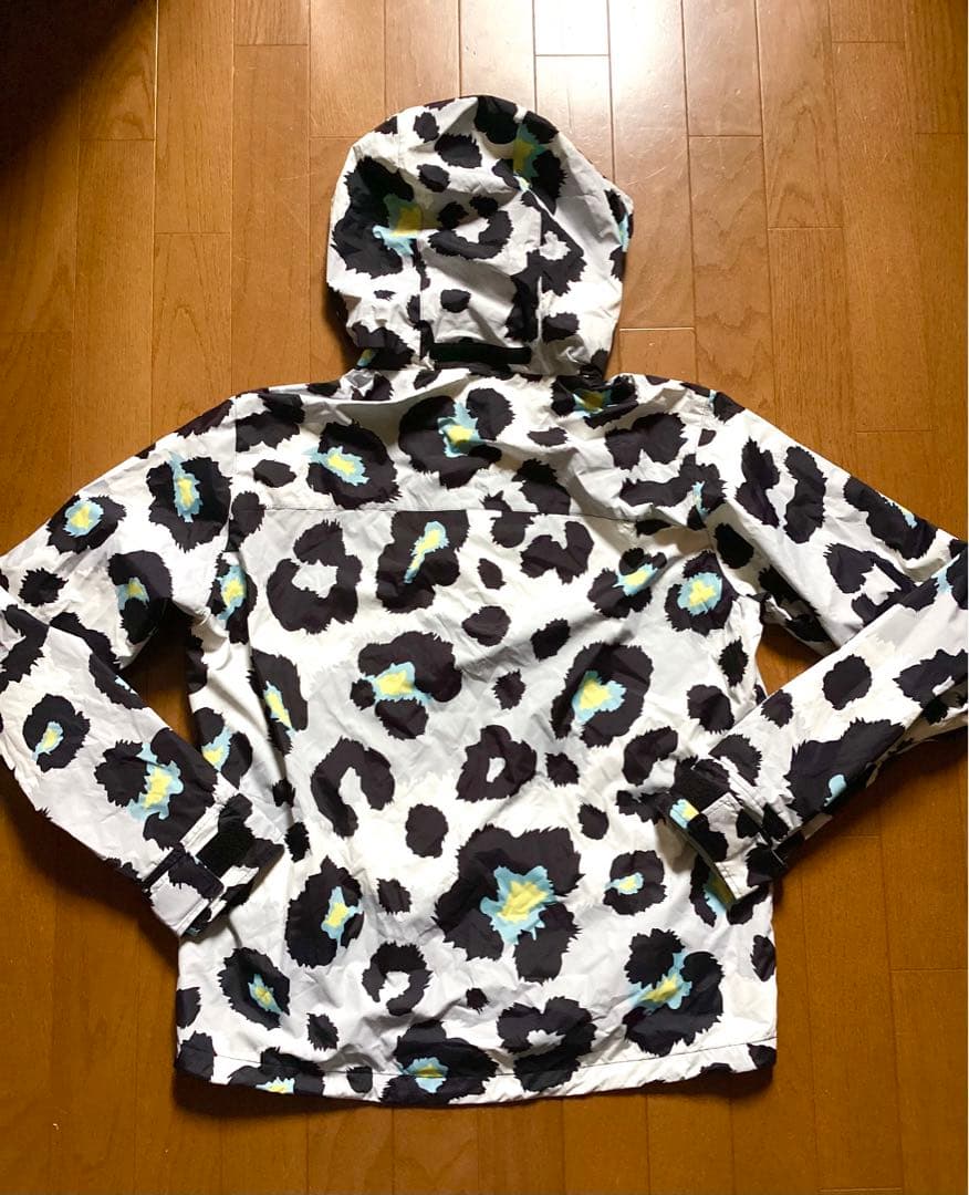 Loudmouth ラウドマウスレオパード柄マウンテンパーカ風L