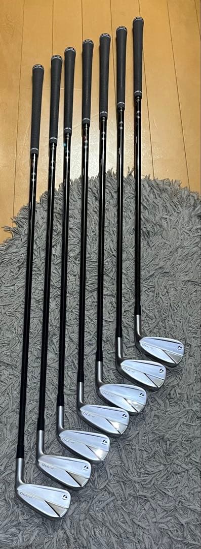 【美品】TaylorMade P770 2023 アイアン7本セット 4-P