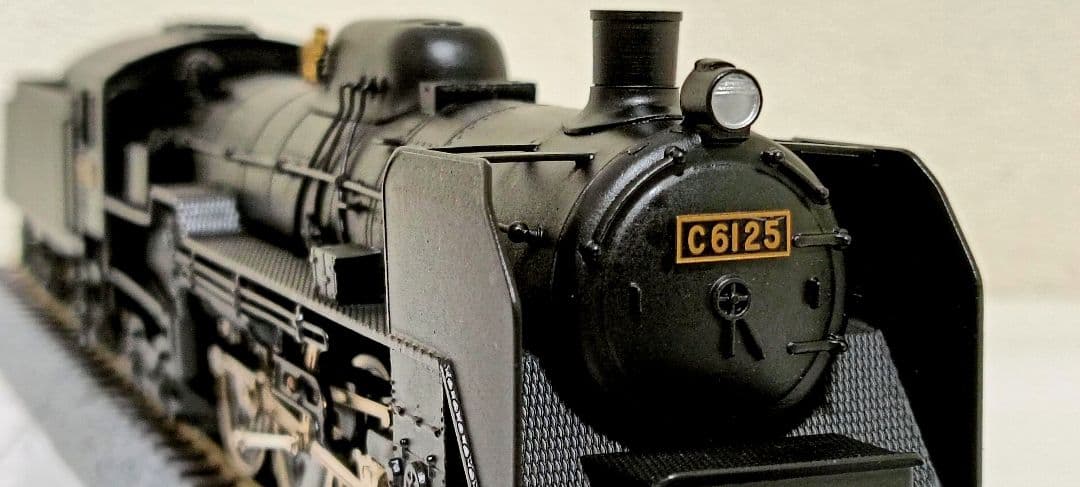 HOゲージ 天賞堂 アダチ Ｃ61蒸気機関車、カンモーター、メンテナンス済