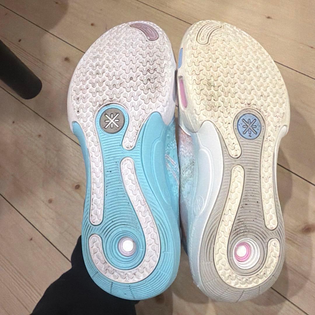 wade ウェイド バッシュ バスケ 26.5 shadow7ミント＆夢 ピンク