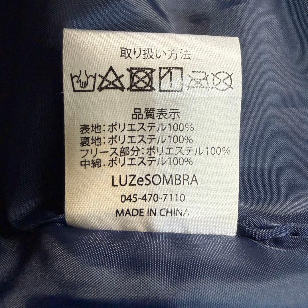 ルースイソンブラ LUZeSOMBRA ハーフコート ベンチコート ネイビー