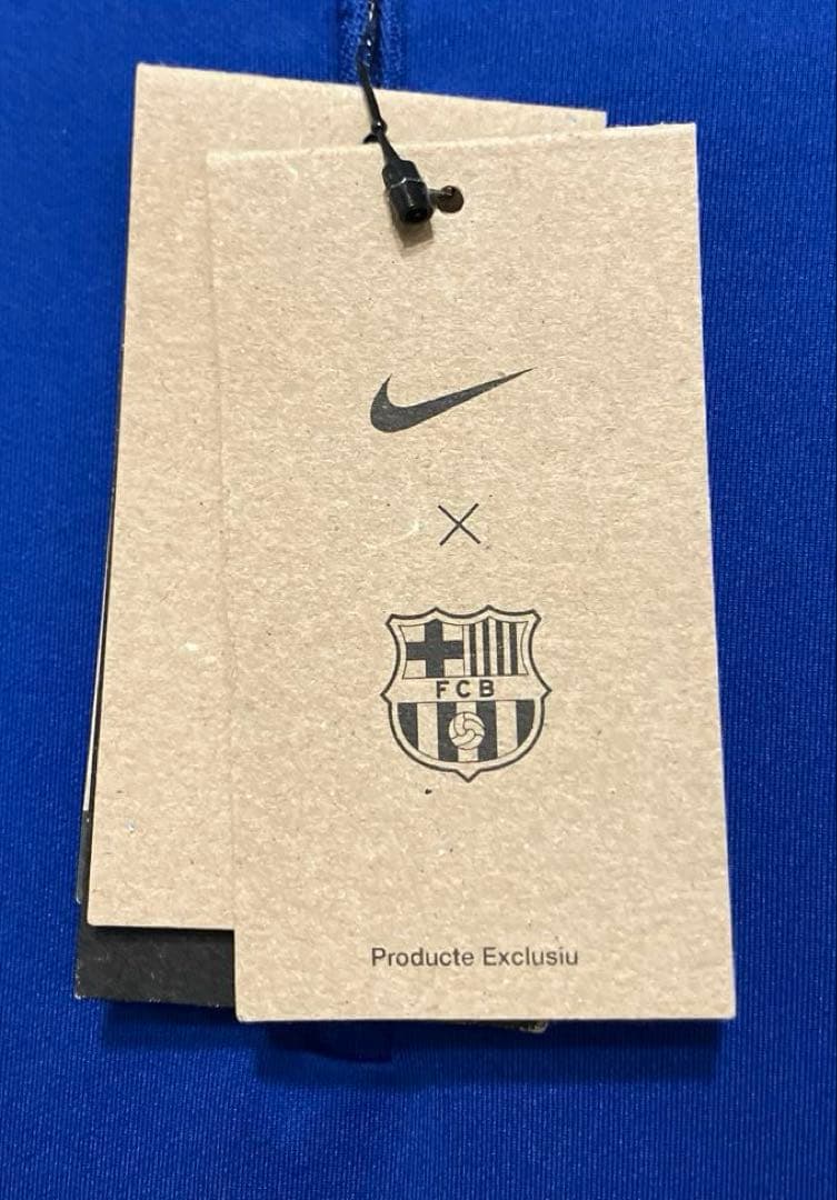 新品【希少サイズ2XL】NIKE×FC バルセロナ サッカードリルトップ ロンt