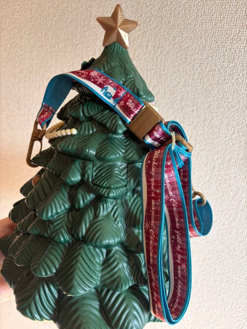東京ディズニーリゾートミッキークリスマスツリー　ポップコーンバケット新品