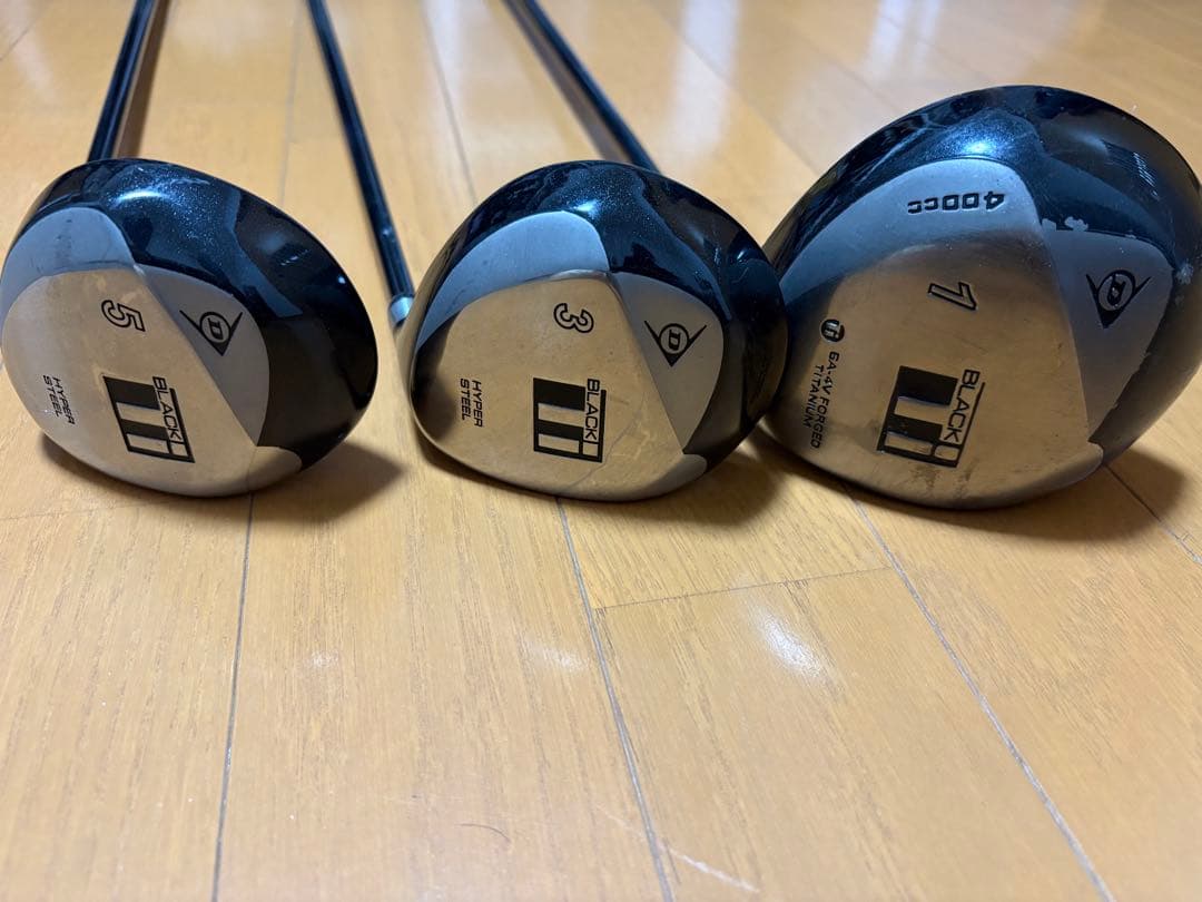 s*3様 ゴルフクラブセット　ダンロップ　BLACK TI 右利き　初心者セット