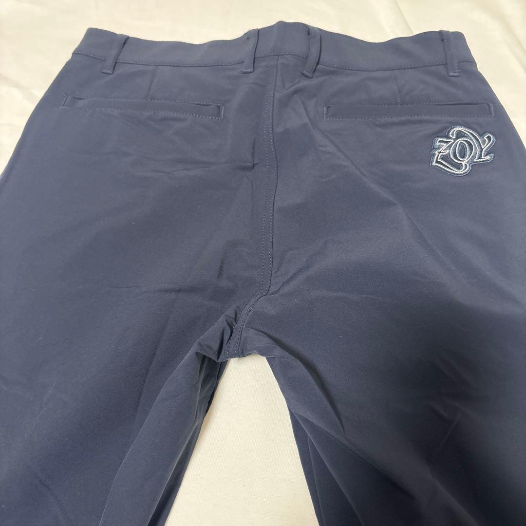 定価25300円　新品ZOY ゾーイ メンズ ロングパンツ 紺　シンプル　はっ水