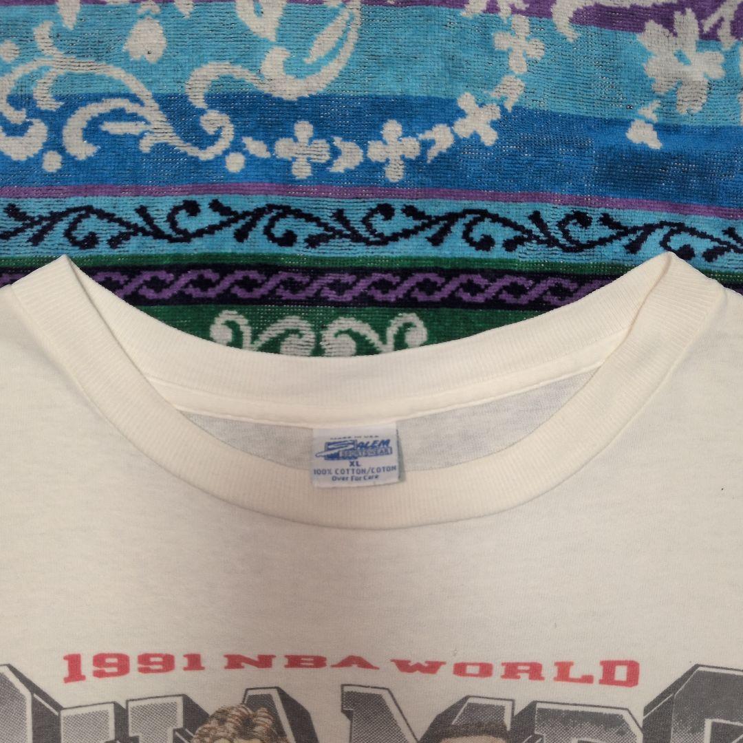 1991 NBA チャンピオン シカゴブルズ Tシャツ XL USA製