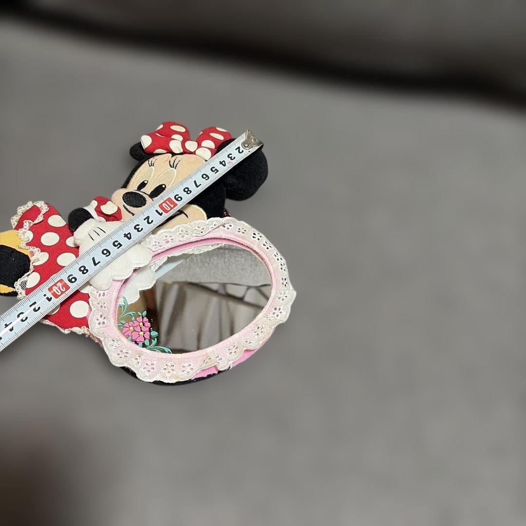 レトロ　東京ディズニーランド　ミニーマウス　壁掛けミラー