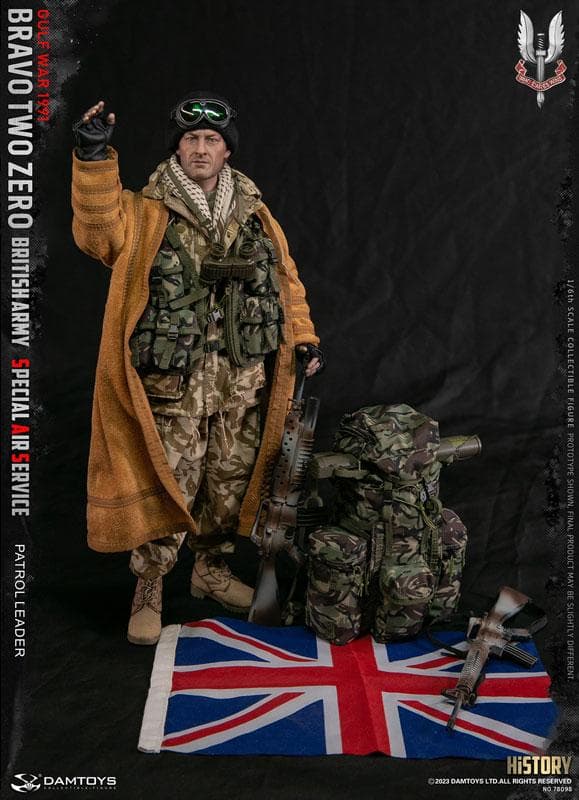 イギリス陸軍特殊空挺部隊(SAS)パトロールリーダー Gulf War 1991