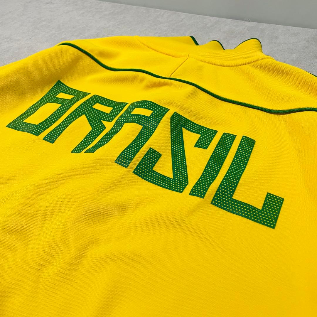 【XLサイズ】ナイキ13-14ブラジル代表オフィシャルトラックジャケット