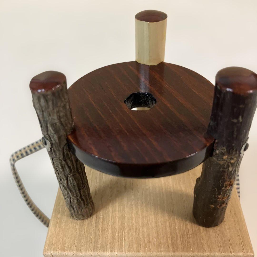 茶道具 松竹梅 蓋置 幹斎作 共箱