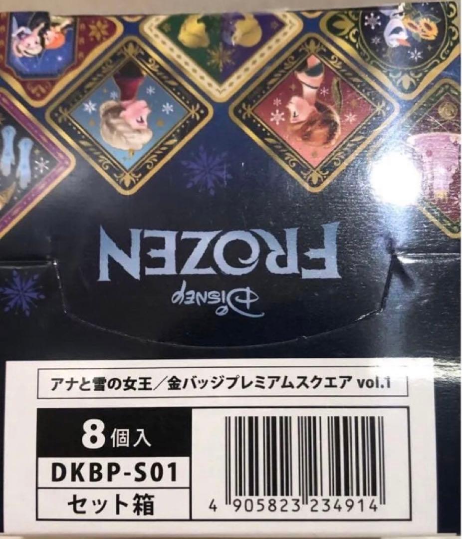 Disney アナと雪の女王 24金バッジプレミアムスクエア BOX