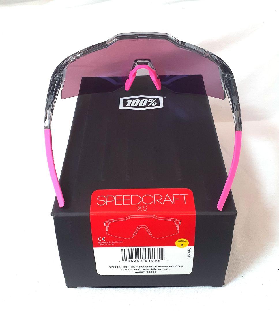 100% SPEEDCRAFT XS トウキョウ ワンハンドレッド サングラス