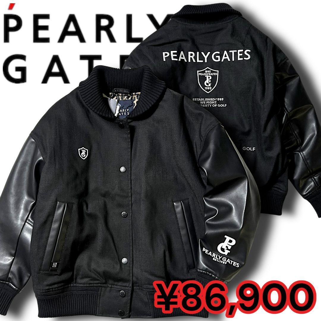 新品 0 定価86,900円税込 パーリーゲイツ スタジャン 裏レオパード 希少