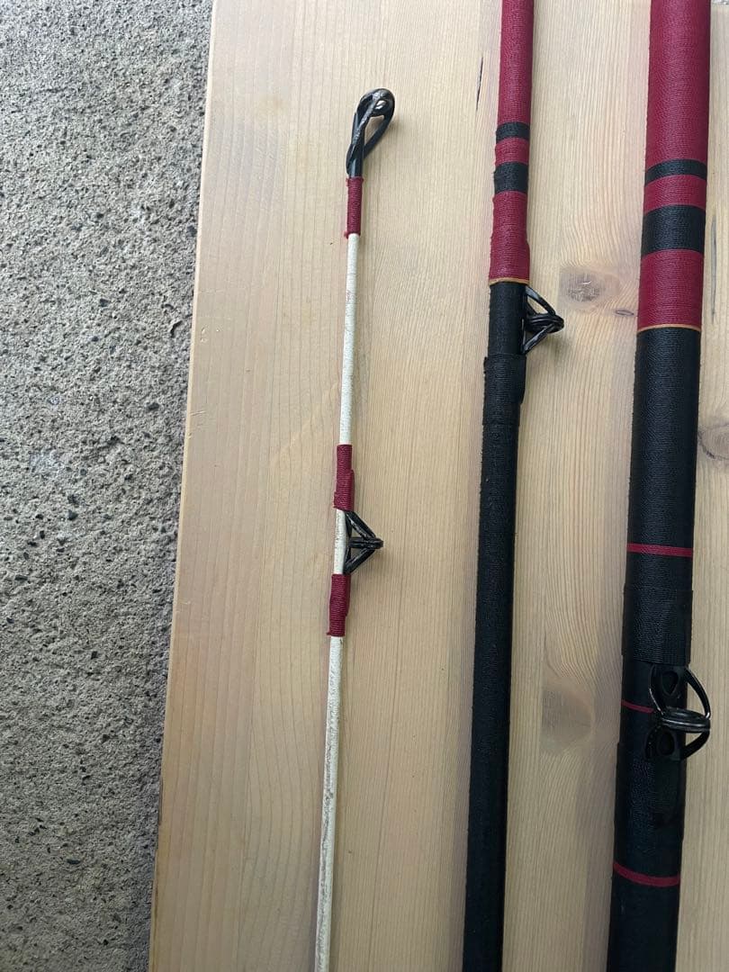 がまクエIMPULSE 70-4.8m リール　竿受けセット