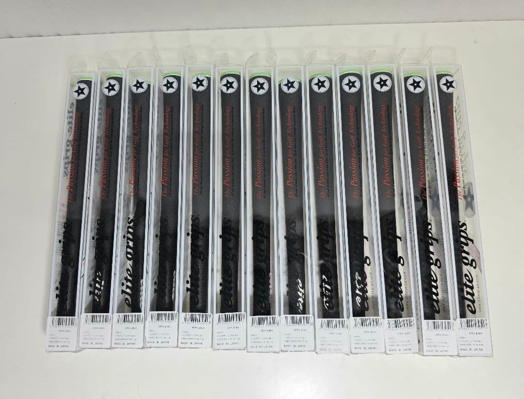 ゴルフグリップ13本　Elite grips ブラック エリート
