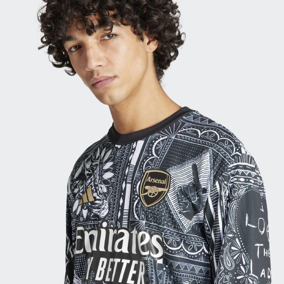 【完売品】アーセナル × イアン・ライト Warm Up Top【adidas】