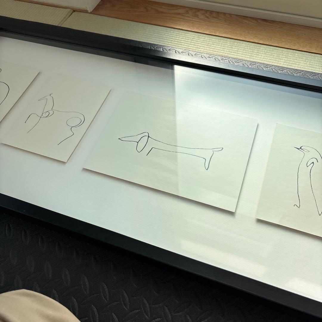 【廃盤品・希少】IKEA OLUNDA ピカソ　レプリカ　アート　美品