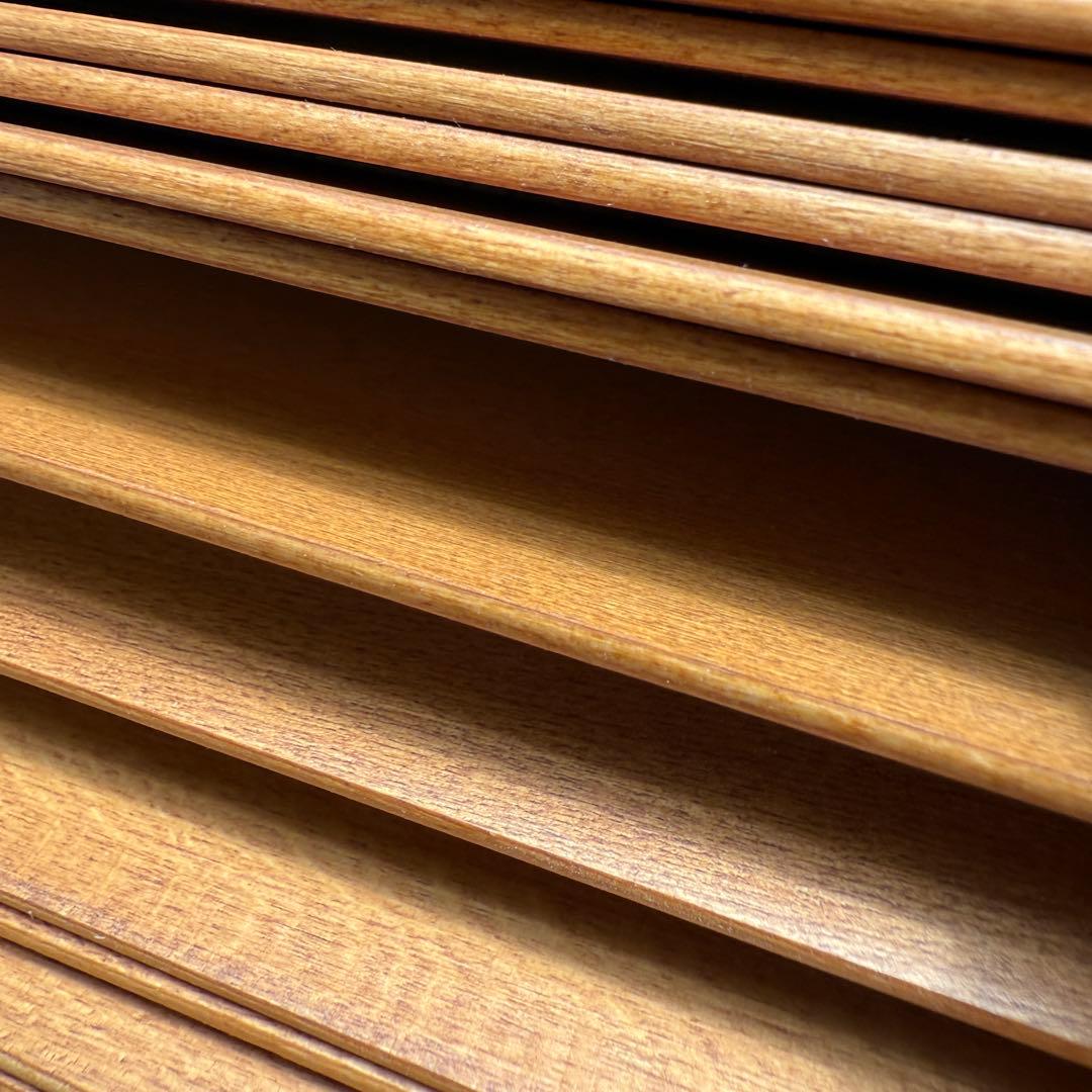 ウッドブラインド 100x200cm 2個セット スラット35mm