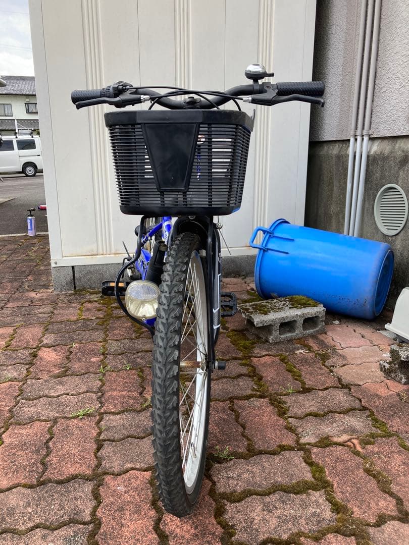 自転車 青 22インチ　アメリカンイーグル