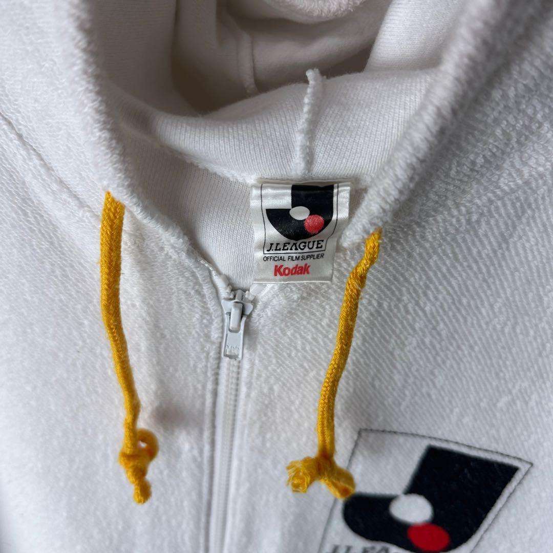1994年 Kodak Jリーグ 日本製 パイル地ラグランパーカー L～XL