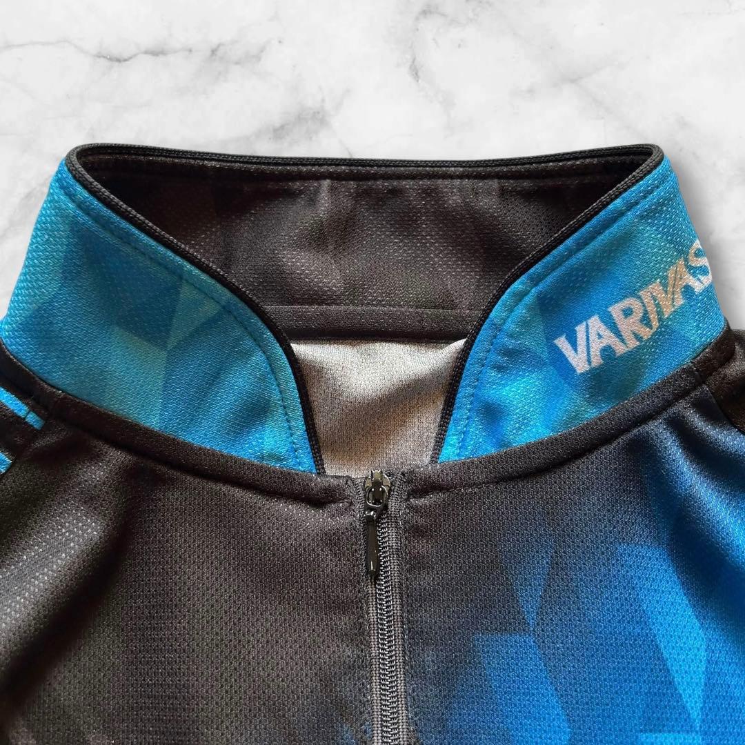 VARIVAS フィッシングウェア 長袖 Tシャツ ドライ ハーフジップ L