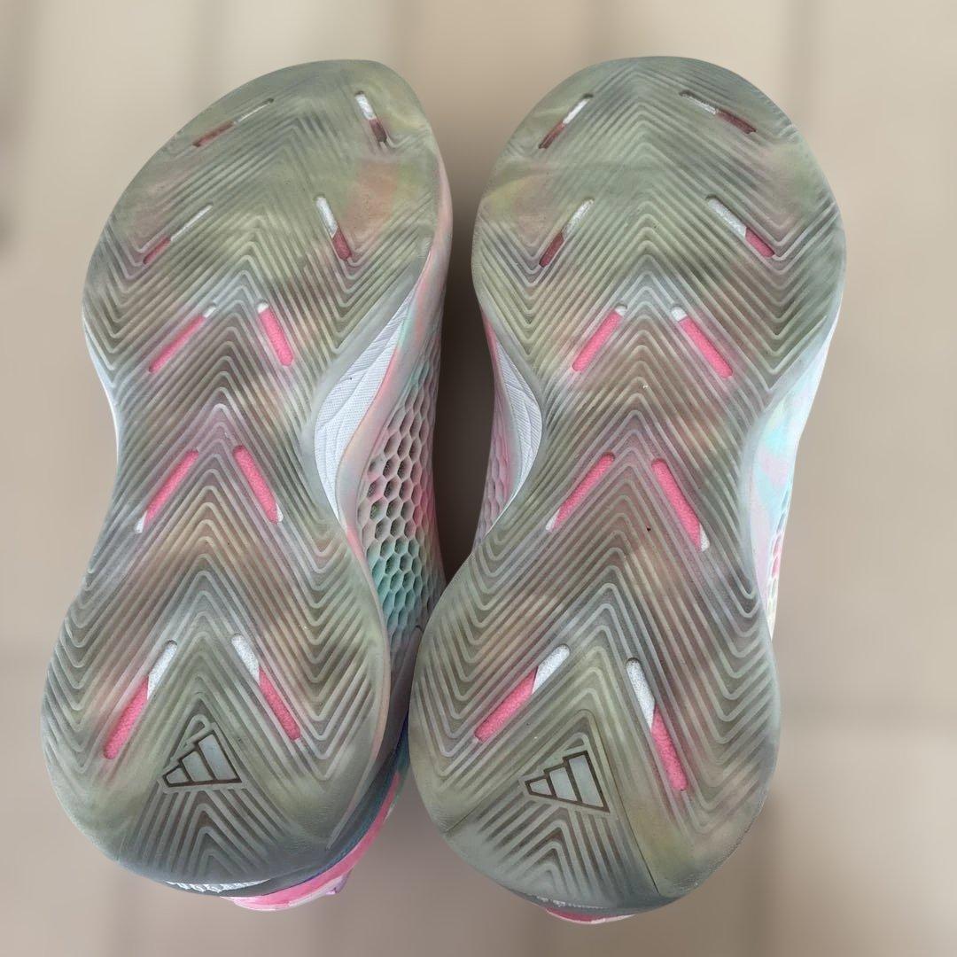 【お値下げ❣️】adidas ae1 26センチ　マルチカラーバスケットシューズ