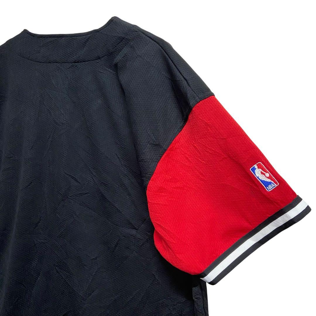 STARTER　Chicago Bulls ユニフォームシャツ　黒/赤【4907