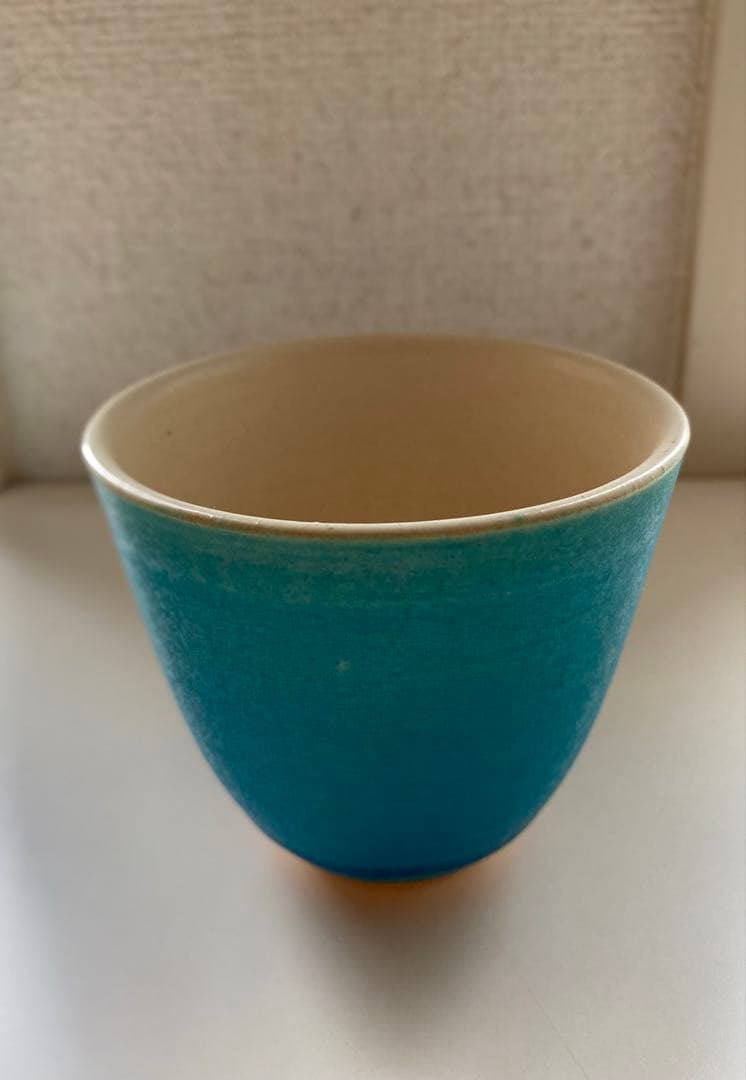 大嶺工房　やちむん　ペルシャブルー　カップ　2個セット