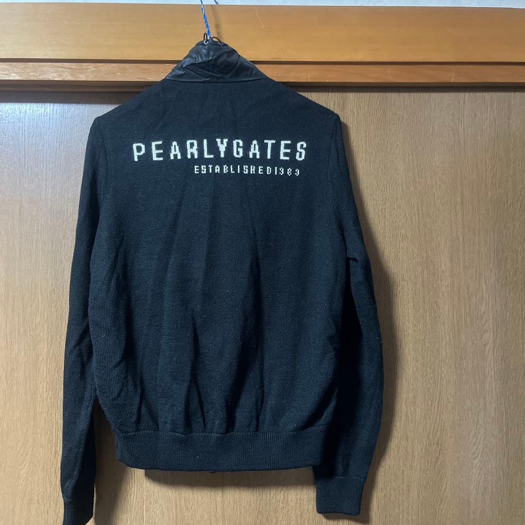PEARLY GATES ジップアップジャケット ブラック