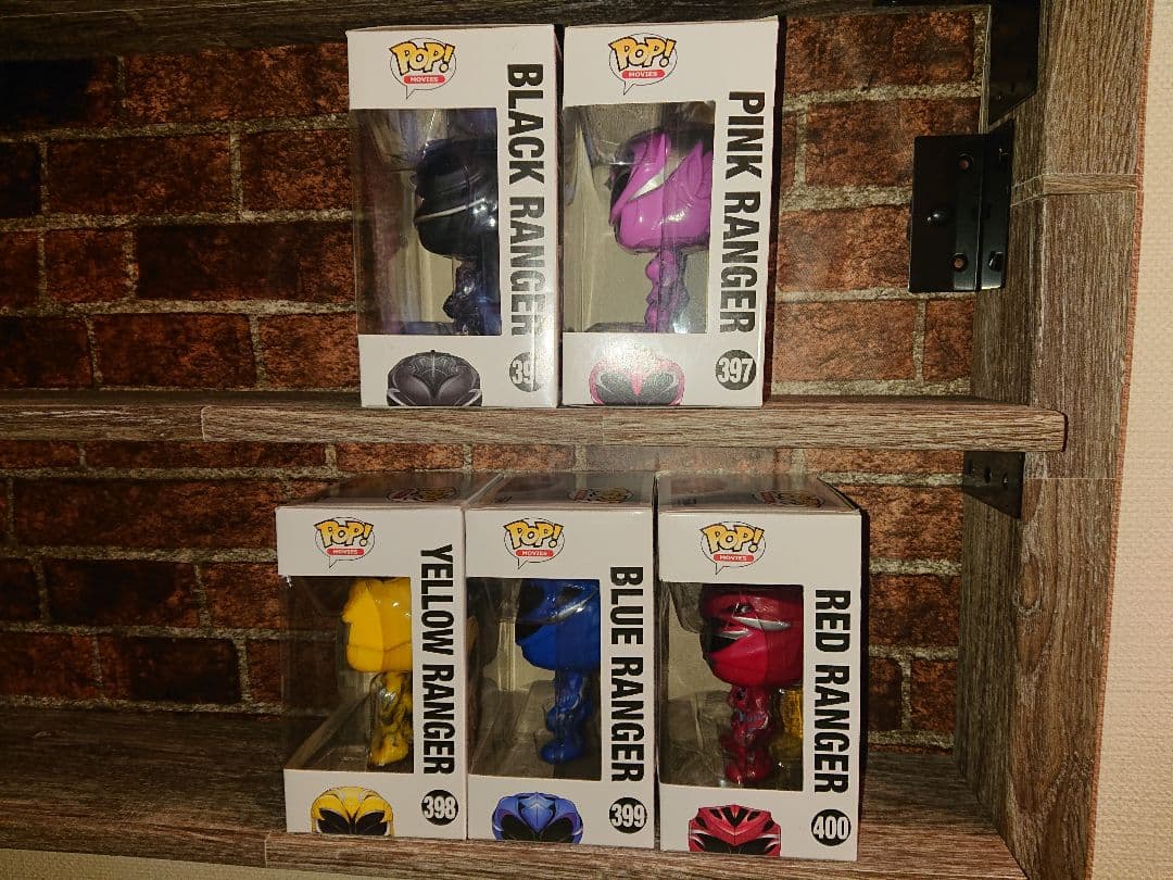 funko pop パワーレンジャー ５点セット