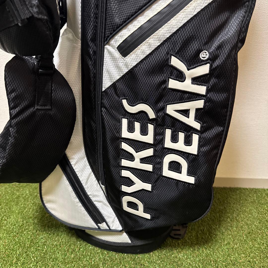 良品 PYKES PEAK パイクスピーク スタンド式 キャディバッグ
