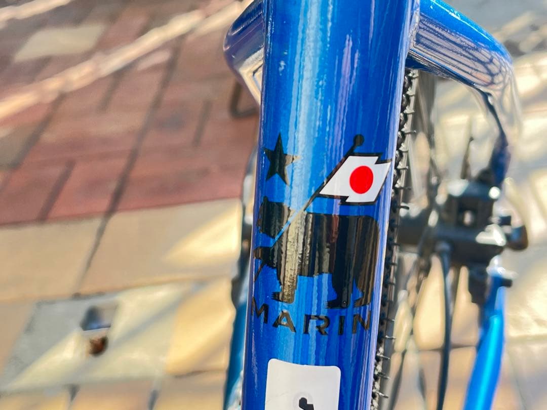 クロスバイク MARIN 青　引取限定