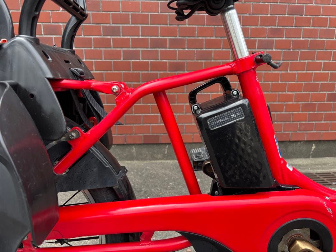 Panasonic gyutto電動アシスト自転車 赤 チャイルド