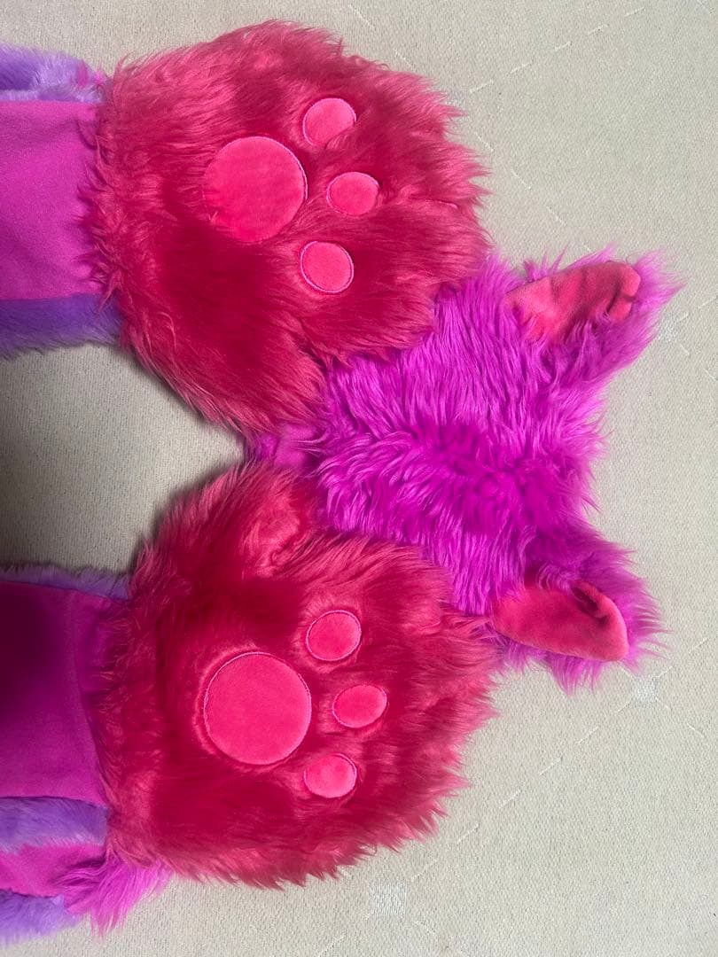 【即日発送可能】マフラーキャップ　チェシュ猫　ファンキャップ　ディズニー