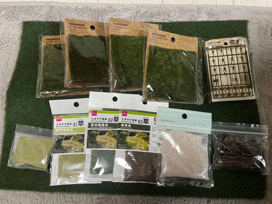 Nゲージ 近鉄特急、ジオラマ部材セット