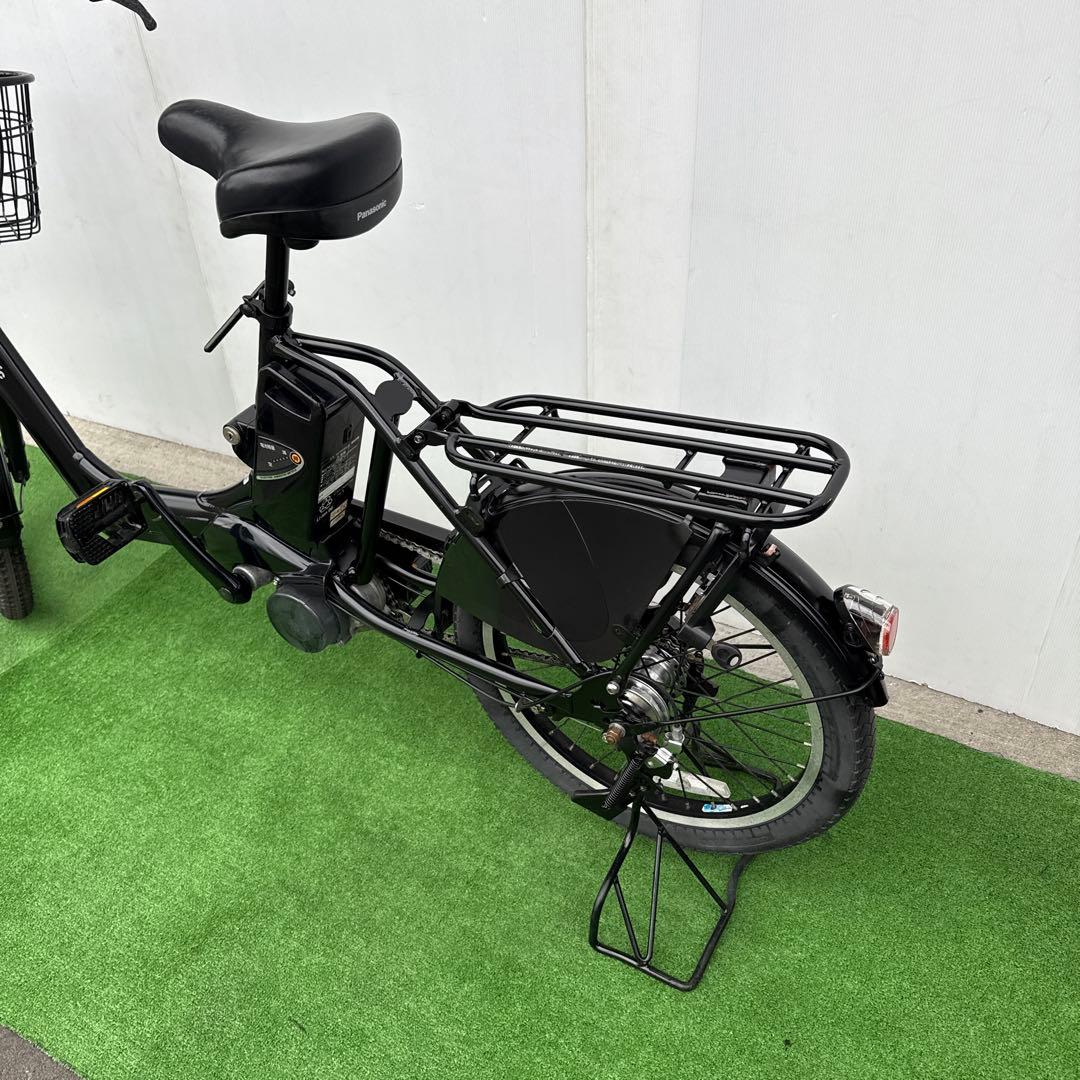 Panasonic 電動アシスト自転車20インチ ブラック【引き取り限定】