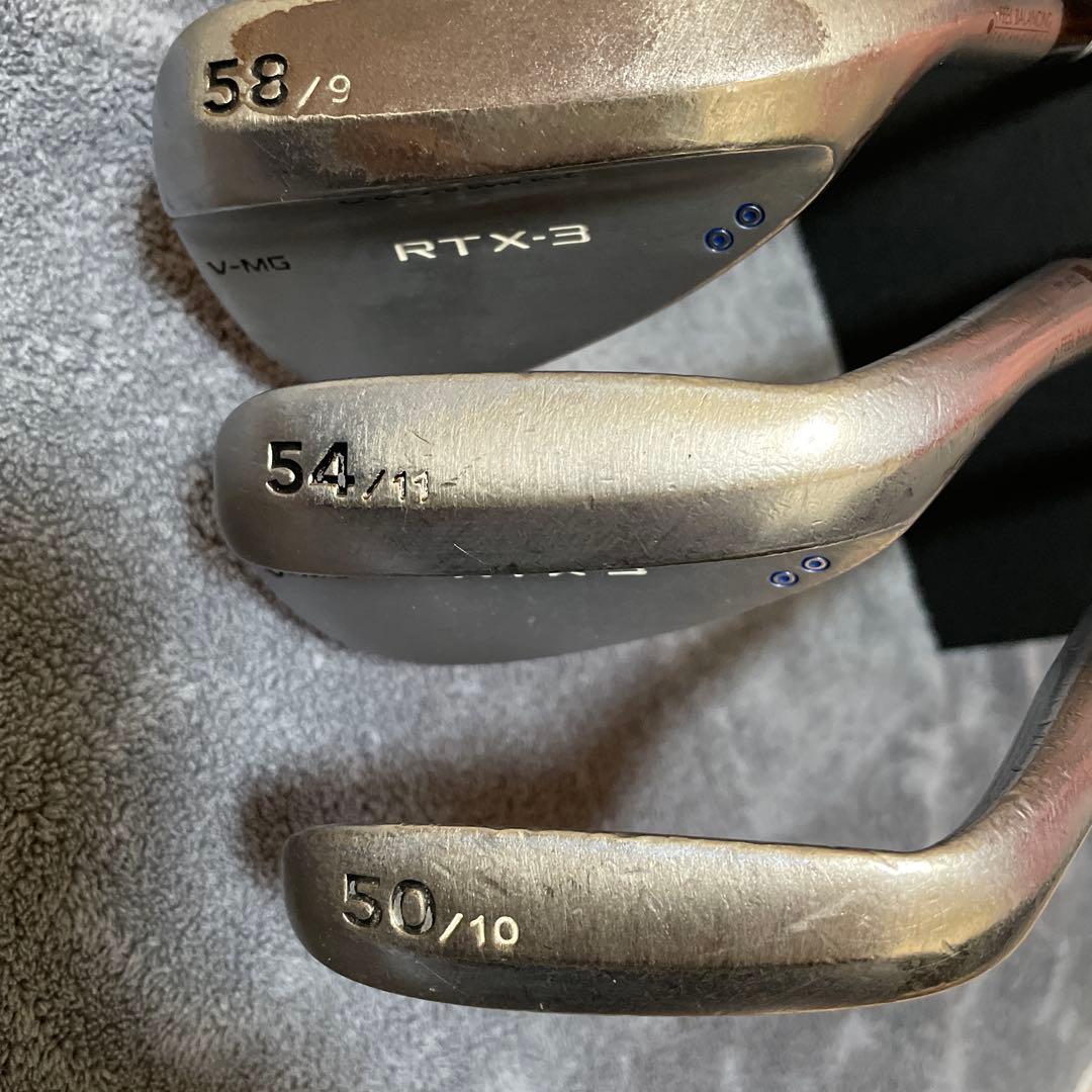 Cleveland RTX-3 ウェッジ セット 50/54/58