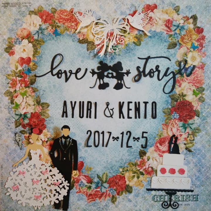 ウエディング　ウェルカムボード　結婚式　プレゼントにも！　オーダーメイド