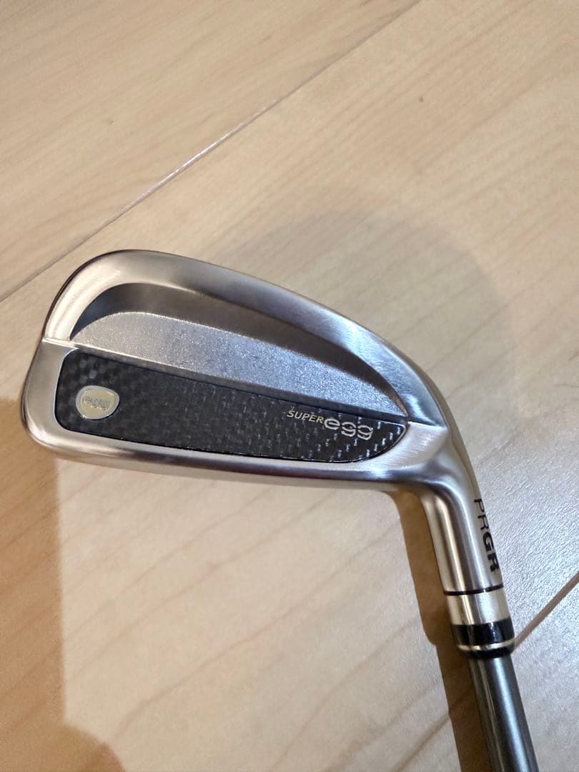 美品　PRGR SUPER egg 2022 7アイアン 純正カーボンR