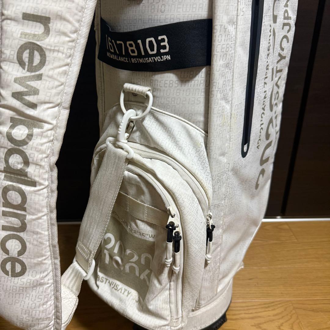 New Balance yuouyu ゴルフバッグ ホワイト