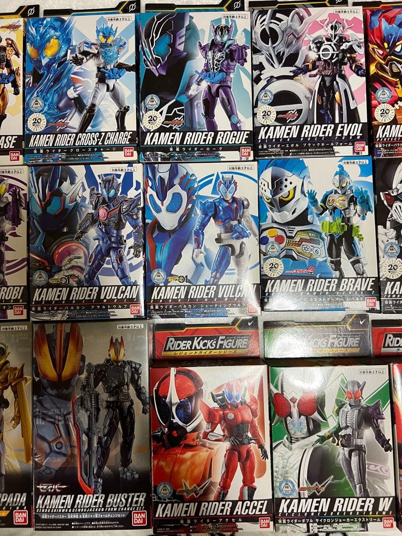 RKF ライダーキックスフィギュア未開封23体セット！